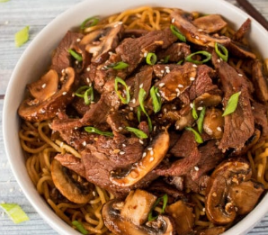 Jing Ling's Garlic Beef 1:3: A Flavorful Stir-Fry!