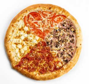 Four Season Pizza From Pizza King