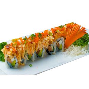 Japanese Food: Volcano Roll -"Sushi Samurai"