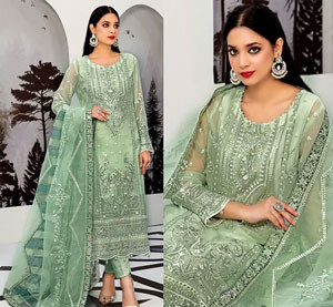 Artistry in Thread: Embroidered Pakistani Suit – Where Tradition Meets Contemporary Chic