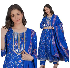 Salwar Kameez - Gown Three Piece